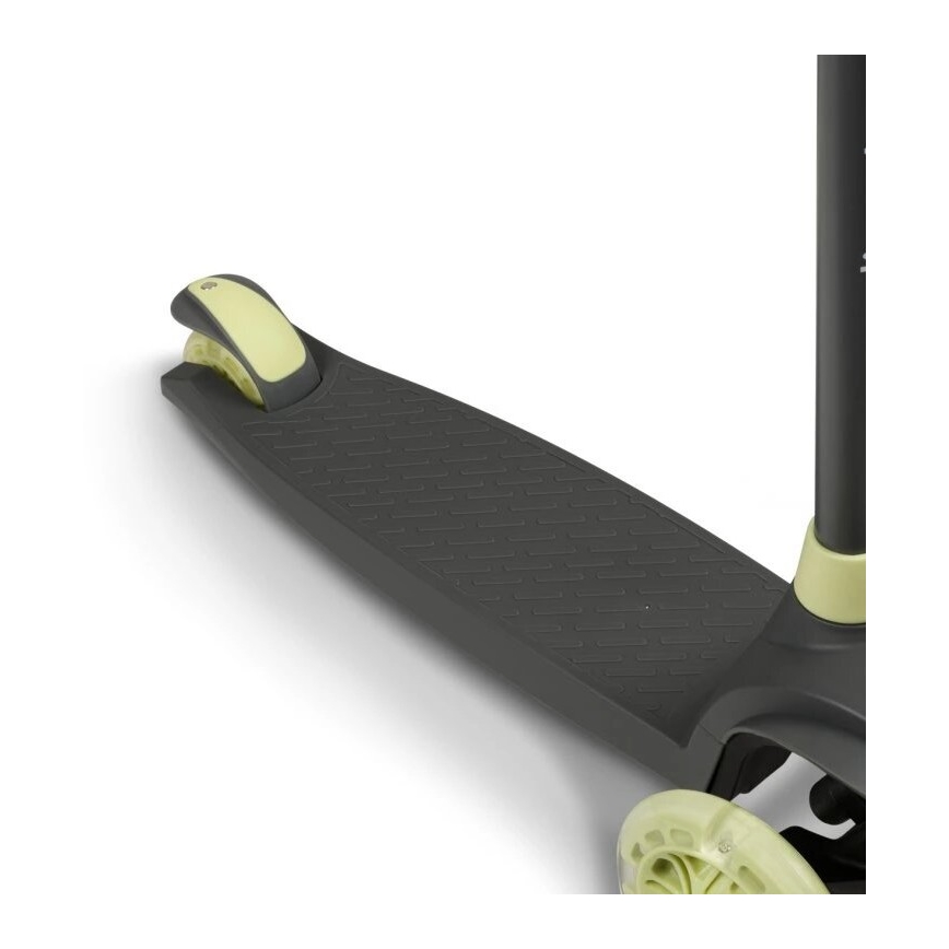 Lionelo - Trottinette pour enfant JESSY 3xAA gris/vert