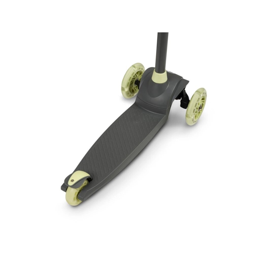 Lionelo - Trottinette pour enfant JESSY 3xAA gris/vert