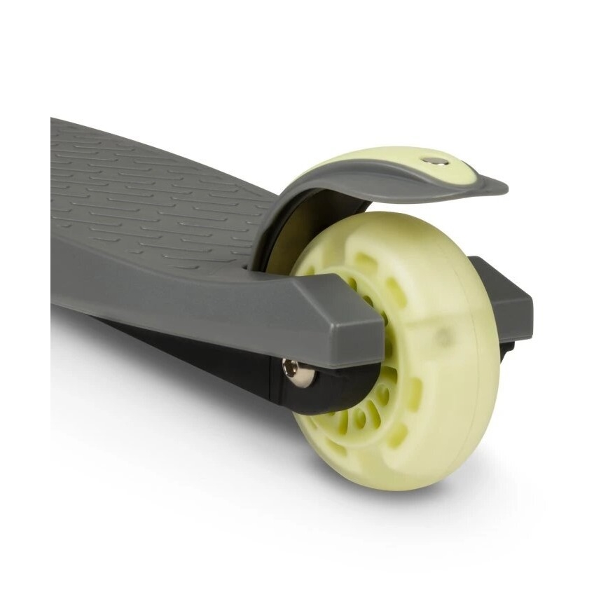 Lionelo - Trottinette pour enfant JESSY 3xAA gris/vert