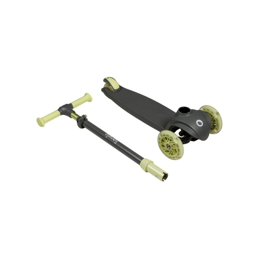 Lionelo - Trottinette pour enfant JESSY 3xAA gris/vert