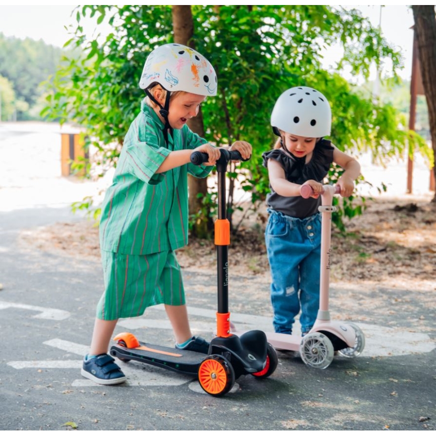 Lionelo - Trottinette pour enfants JESSY 3xAA rose