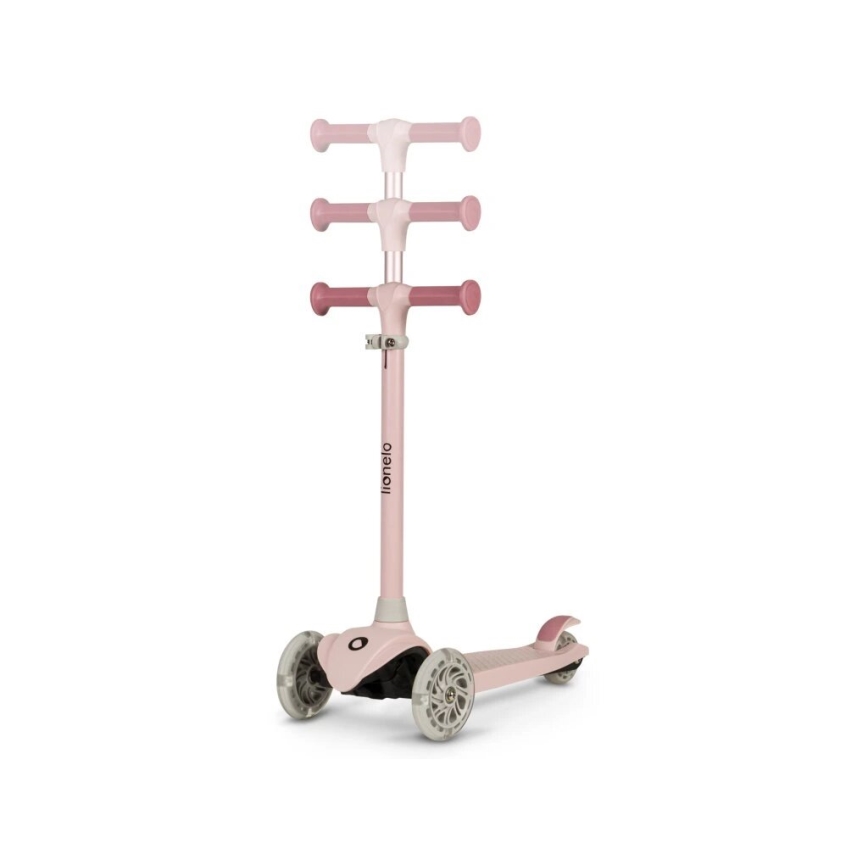 Lionelo - Trottinette pour enfants JESSY 3xAA rose