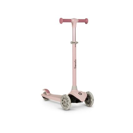Lionelo - Trottinette pour enfants JESSY 3xAA rose