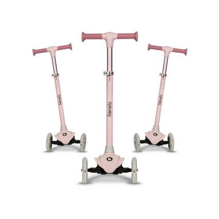 Lionelo - Trottinette pour enfants JESSY 3xAA rose