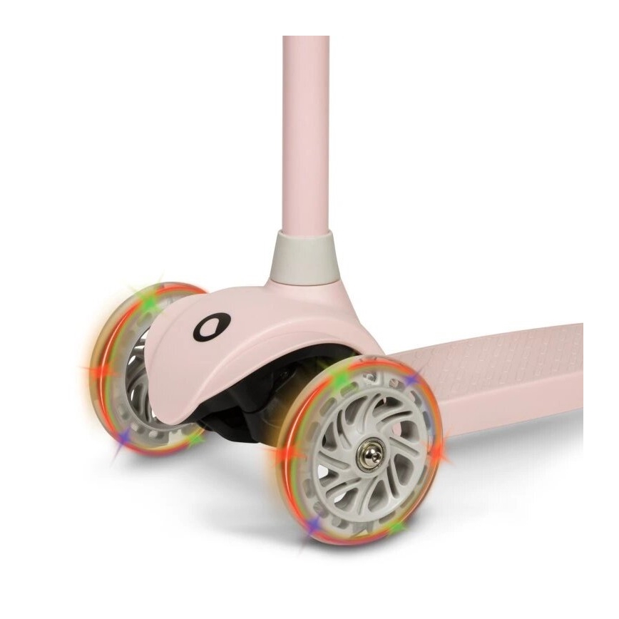 Lionelo - Trottinette pour enfants JESSY 3xAA rose
