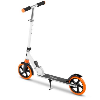 Lionelo - Trottinette pour enfants LUCA blanc/orange