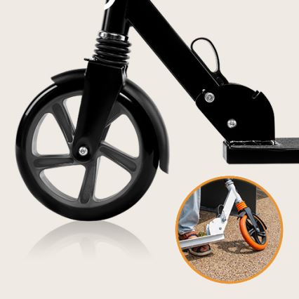 Lionelo - Trottinette pour enfants LUCA noir
