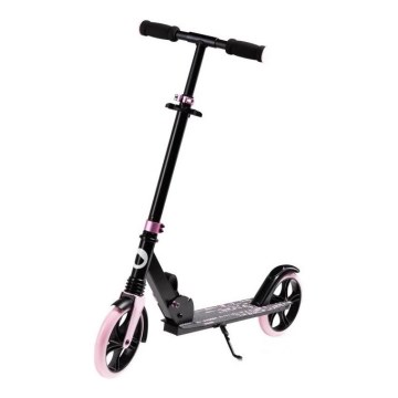 Lionelo - Trottinette pour enfants LUCA noir/rose