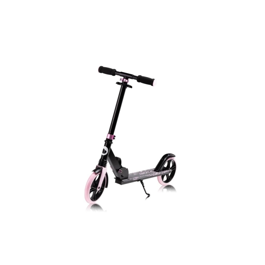 Lionelo - Trottinette pour enfants LUCA noir/rose