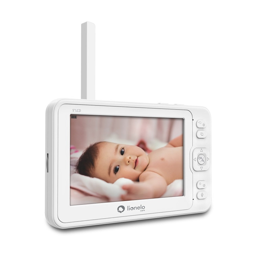 Lionelo - Veille-bébé avec moniteur BABYLINE 8.3 5V 3600 mAh
