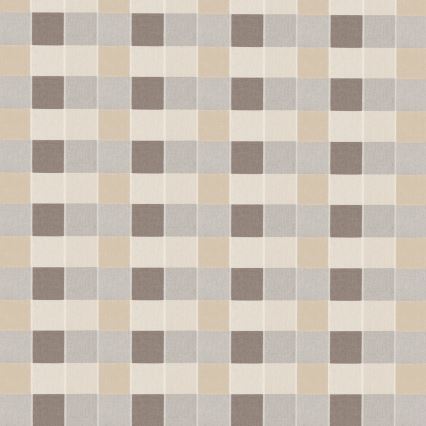 Lit coffre tapissé GEORGE 120 x 200 cm avec matelas marron