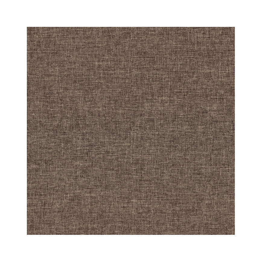 Lit coffre tapissé GEORGE 120 x 200 cm avec matelas marron