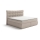 Lit de boxspring avec matelas et surmatelas SOFIA 180x200 cm beige