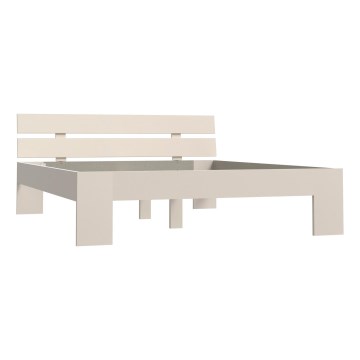 Lit double PIROA 160 x 200 cm, beige
