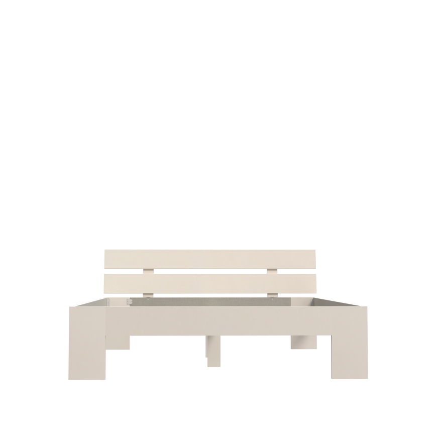 Lit double PIROA 160 x 200 cm, beige