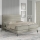 Lit rembourré électrique réglable avec matelas MILA 160x200 cm gris