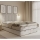 Lit rembourré GRACE 140x200 cm avec matelas et espace de rangement, beige