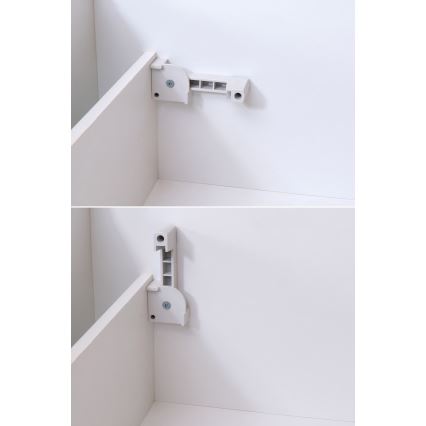 Lit rembourré MARIA 160 x 200 cm avec matelas et coffre de rangement, gris