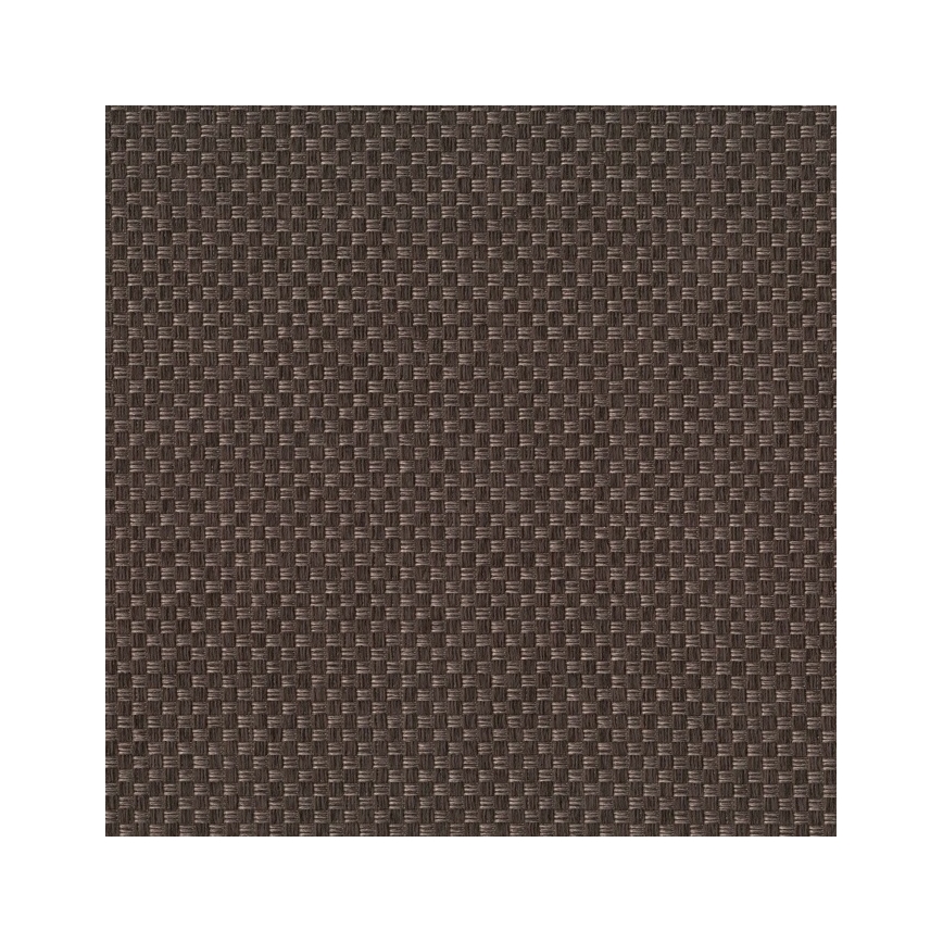 Lit tapissé GEORGE 140x200 cm avec coffre de rangement et matelas, marron