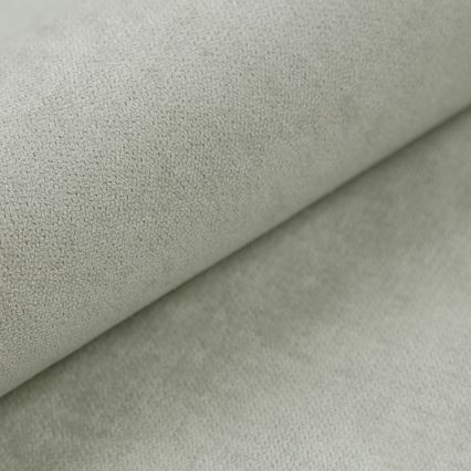 Lit rembourré ISABEL 180x200 avec matelas à ressorts et coffre de rangement, gris clair