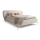 Lit tapissé sans matelas DALIA 180x200 cm gris