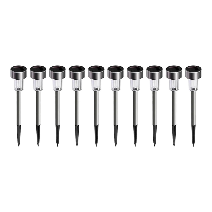 LOT 10x Lampe solaire LED/0,06W/1,2V 6000K IP44
