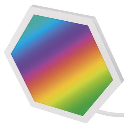 LOT 10x Panneau à intensité variable RGBIC LED/1,9W/230V Wi-Fi Tuya