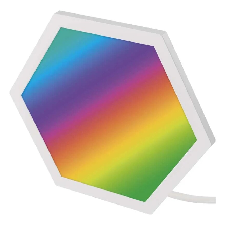 LOT 10x Panneau à intensité variable RGBIC LED/1,9W/230V Wi-Fi Tuya