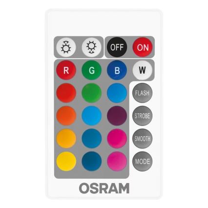 LOT 2x Ampoule à intensité variable LED RGBW B38 E14/4,9W/230V 2700K + Télécommande - Osram