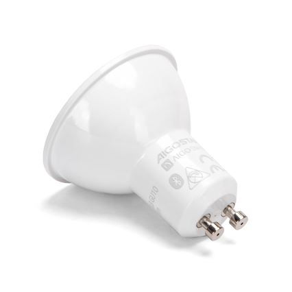 LOT 2x Ampoule à intensité variable LED RGBW MESH Smart GU10/6,5W/230V 2700-6500K - Aigostar