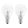 LOT 2x Ampoule industrielle E14/60W transparent - EGLO 12437