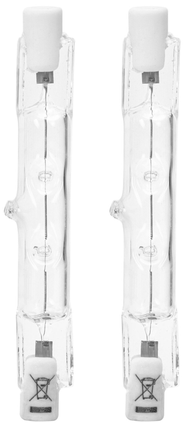 LOT 2x Ampoule industrielle J78 R7s/80W/230V 2900K - Aigostar