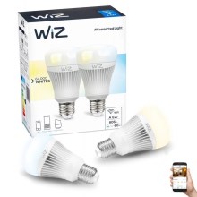 LOT 2x ampoule LED à intensité variable E27/11,5W/230V 2700-6500K Wi-Fi - WiZ