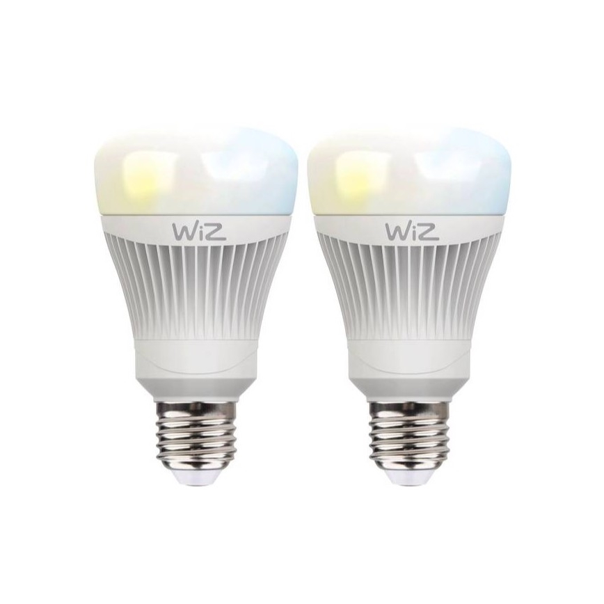LOT 2x ampoule LED à intensité variable E27/11,5W/230V 2700-6500K Wi-Fi - WiZ