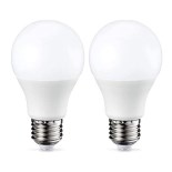 LOT 2x Ampoule LED E27/9W/230V 2700K