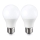 LOT 2x Ampoule LED E27/9W/230V 2700K