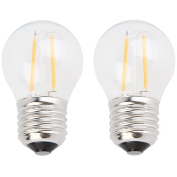 LOT 2x Ampoule LED EASY CONNECT E27/2W/230V