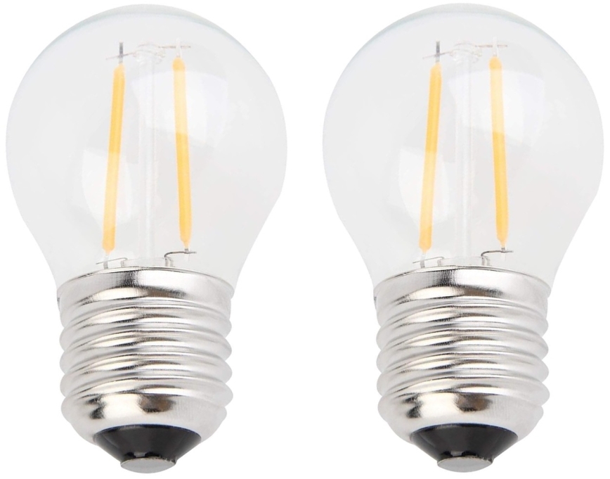 LOT 2x Ampoule LED EASY CONNECT E27/2W/230V