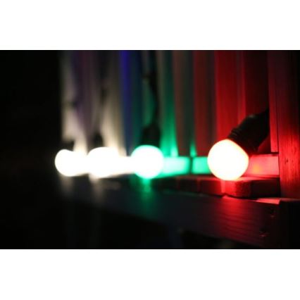 LOT 2x Ampoule LED PARTY E27/0,5W/36V rouge