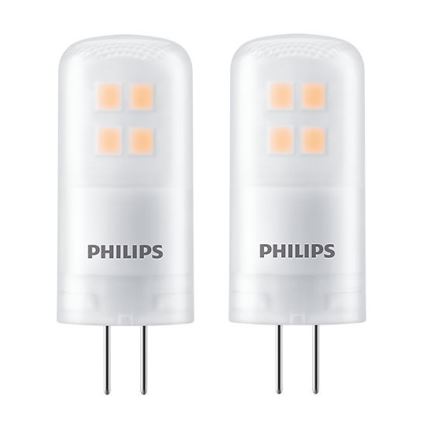 LOT 2x ampoule LED Philips G4/2,7W/12V 2700K
