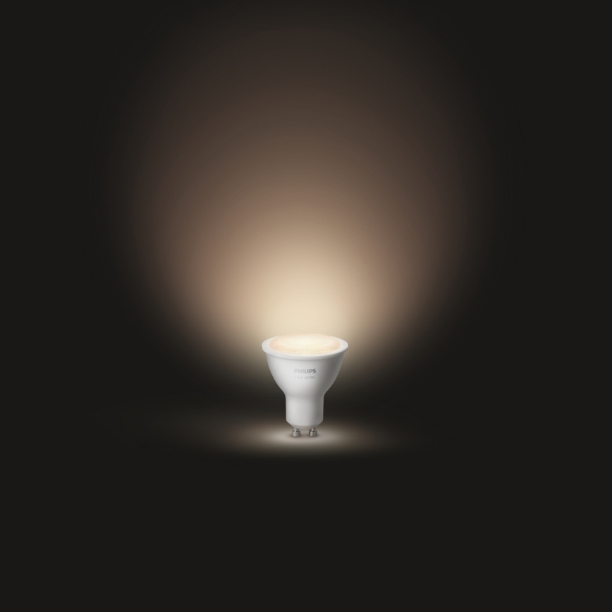 PACK 2x Ampoule LED Philips GU10/5,5W/230V HUE White