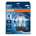 LOT 2x Ampoule pour voiture COOL BLEU H11 PGJ19-2/55W/12V 5000K - Osram