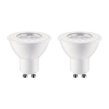 LOT 2x Ampoules LED PAR16 GU10/4,7W/230V 2700K - Attralux