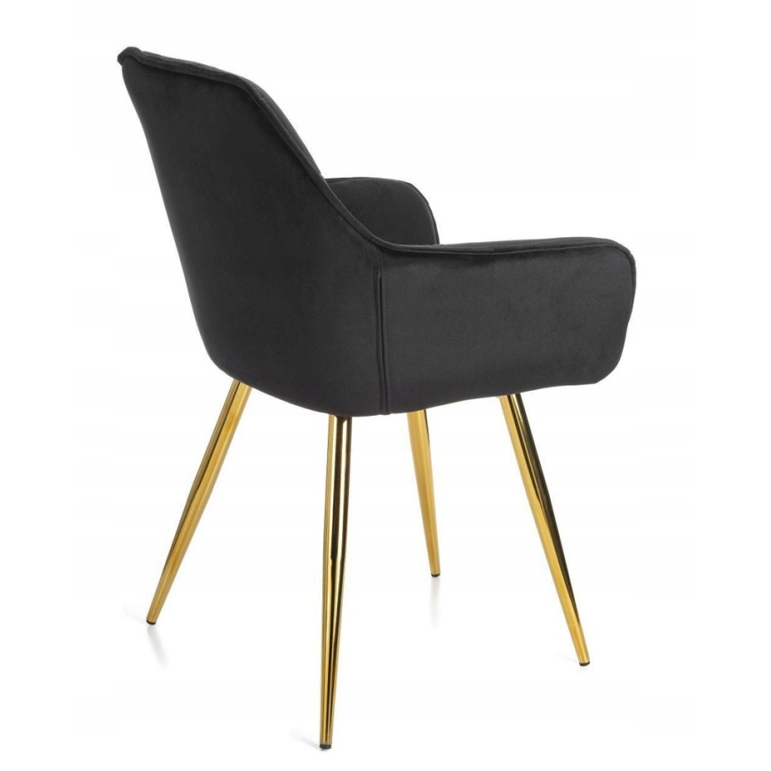 LOT 2x Chaises de salle à manger HANA noir