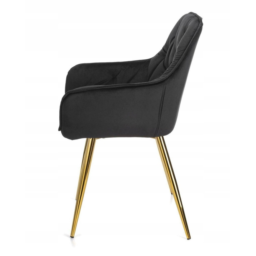 LOT 2x Chaises de salle à manger HANA noir