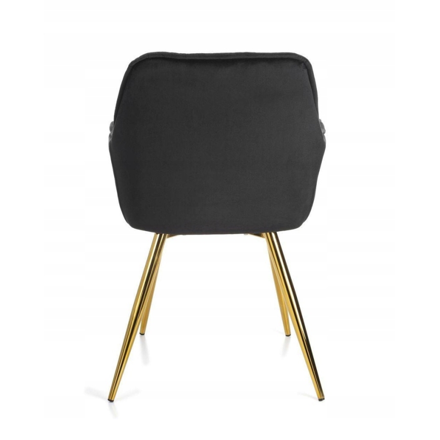 LOT 2x Chaises de salle à manger HANA noir