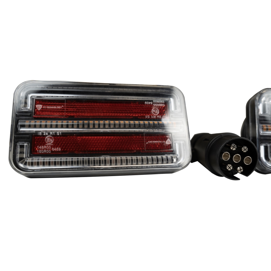 LOT 2x Éclairage sans fil pour la voiture LED/12-24V Wi-Fi IP67