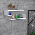 LOT 2x Etagère murale ELDO blanc