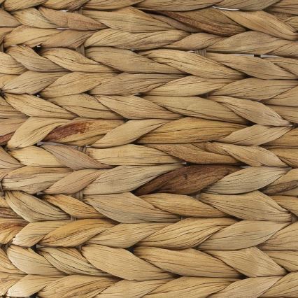 LOT 2x Jardinière 54x25 cm noir/beige