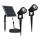 LOT 2x Lampe solaire extérieure 2xLED/1,2W/3,7V IP65 3000K 4000 mAh